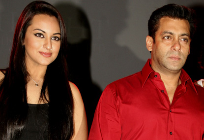 Woman-beater Salman Khan miffed with Sonakshi Sinha, again